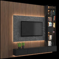 Morden Design Wall Cladding Board Easy Installation Wood Grain Wood Plastic Composite WPC Wall Panel