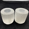 Wholesale Natural Carved Selenite Crystal Lamp Selenite Candle Holder Decoration