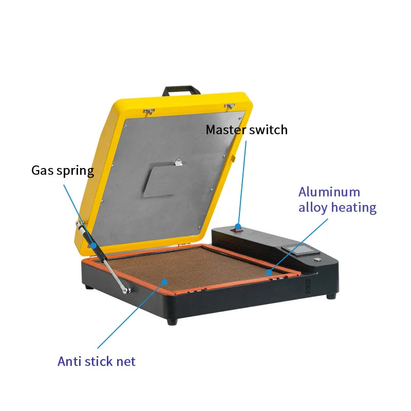 A3 60cm A1 A2 A3+ A4 Pet Film Sheet Dtf Curing Oven 30cm 13 19 Inch Transfer Printer Ink Powder Drying Mini Dtf Oven for A3
