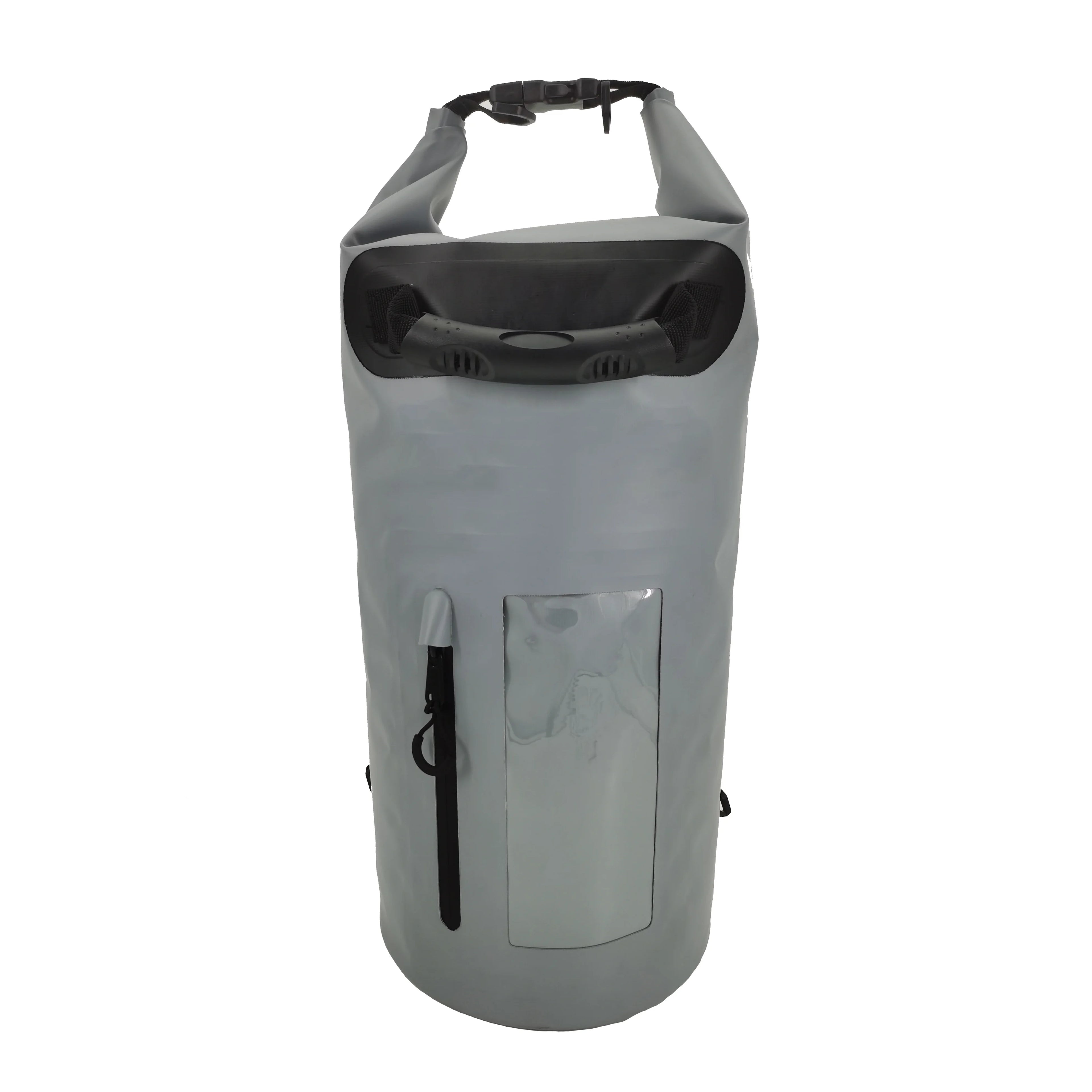 Waterproof PVC Floating Dry Bag with Handlezipper Pocket and Transparent Window