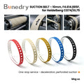 Suction Slow Down Belt 10mm F4.614.885F for Heidelberg CD74 XL75 Offset Press High Speed Delivery Section 3x Slowing