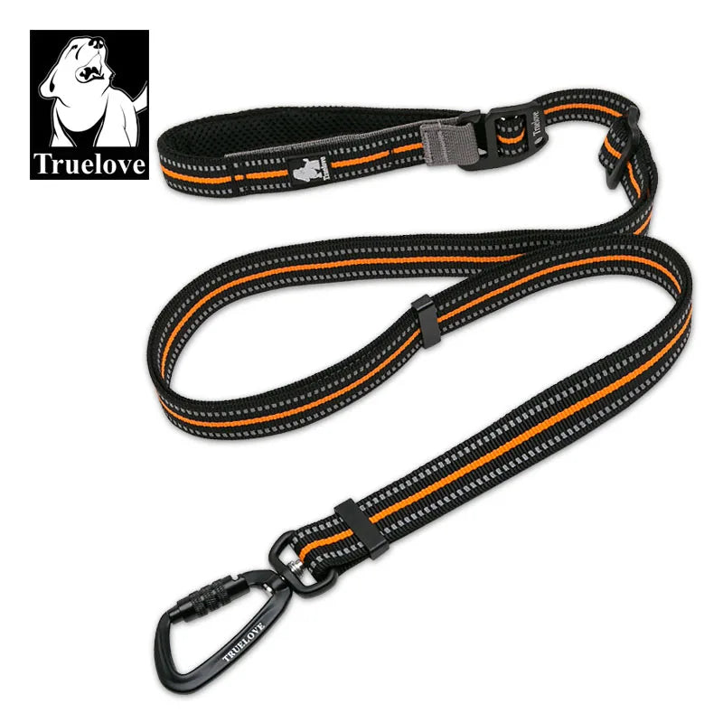 Truelove Wholesale Nylon Breathable Reflective Dog Cat Lead Rope Hands Free Luxury Untangle Pet Leash Adjustable Dog Accessories