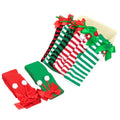 Christmas Socks Over Knee Stockings Christmas Stripes Stockings