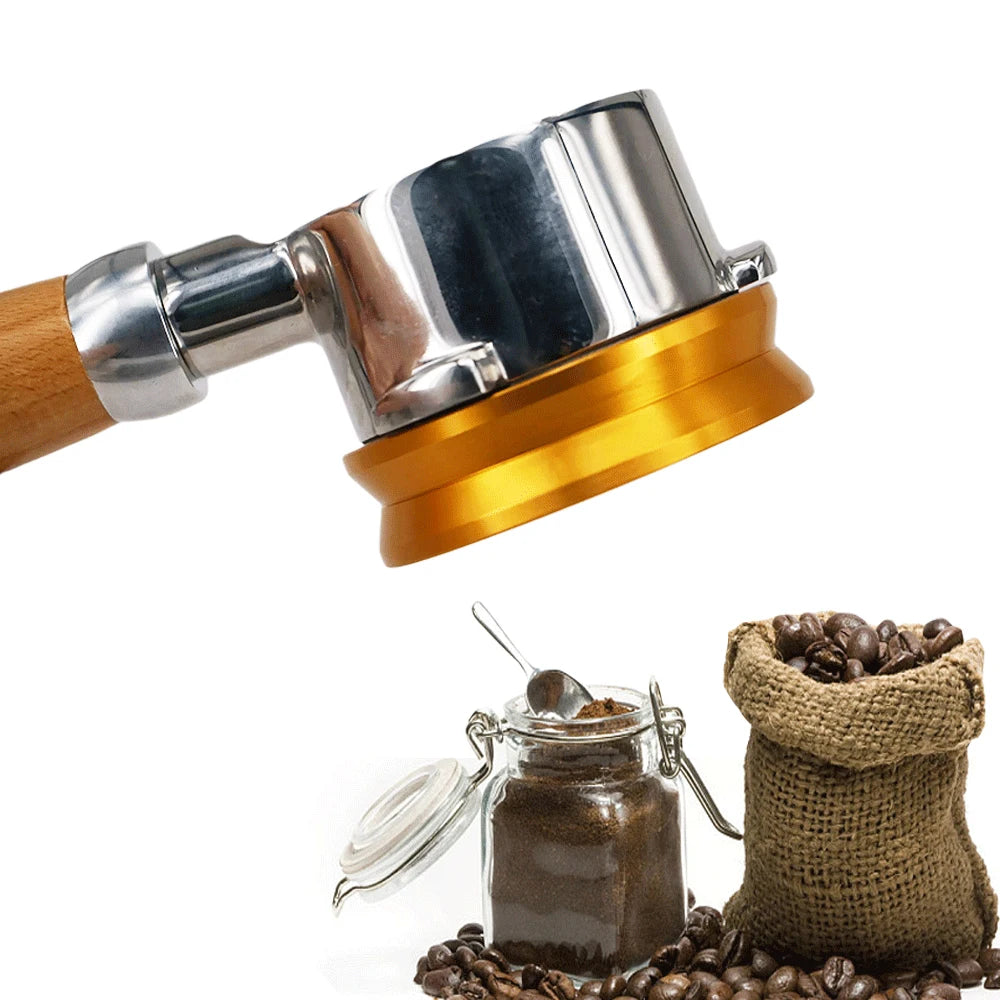 Hotsale Espresso 1PCS 51/53/58MM Coffee Ring Cup Doseur Cafe Dosing Peristaltic Pump Espresso Dosing Funnel Aluminum Dosing Ring