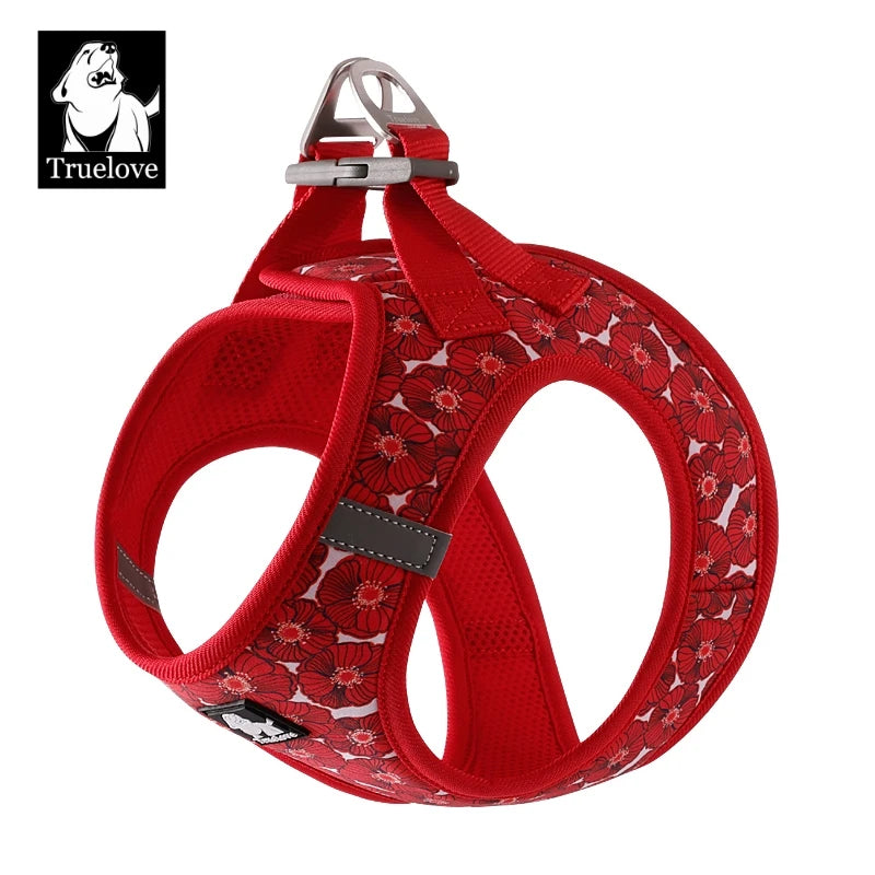 Truelove Stocked Pet Training Vest Breathable Mesh Small Heavy Duty Comfort Nylon Reflective Walking Fashion Sport Dog Harness