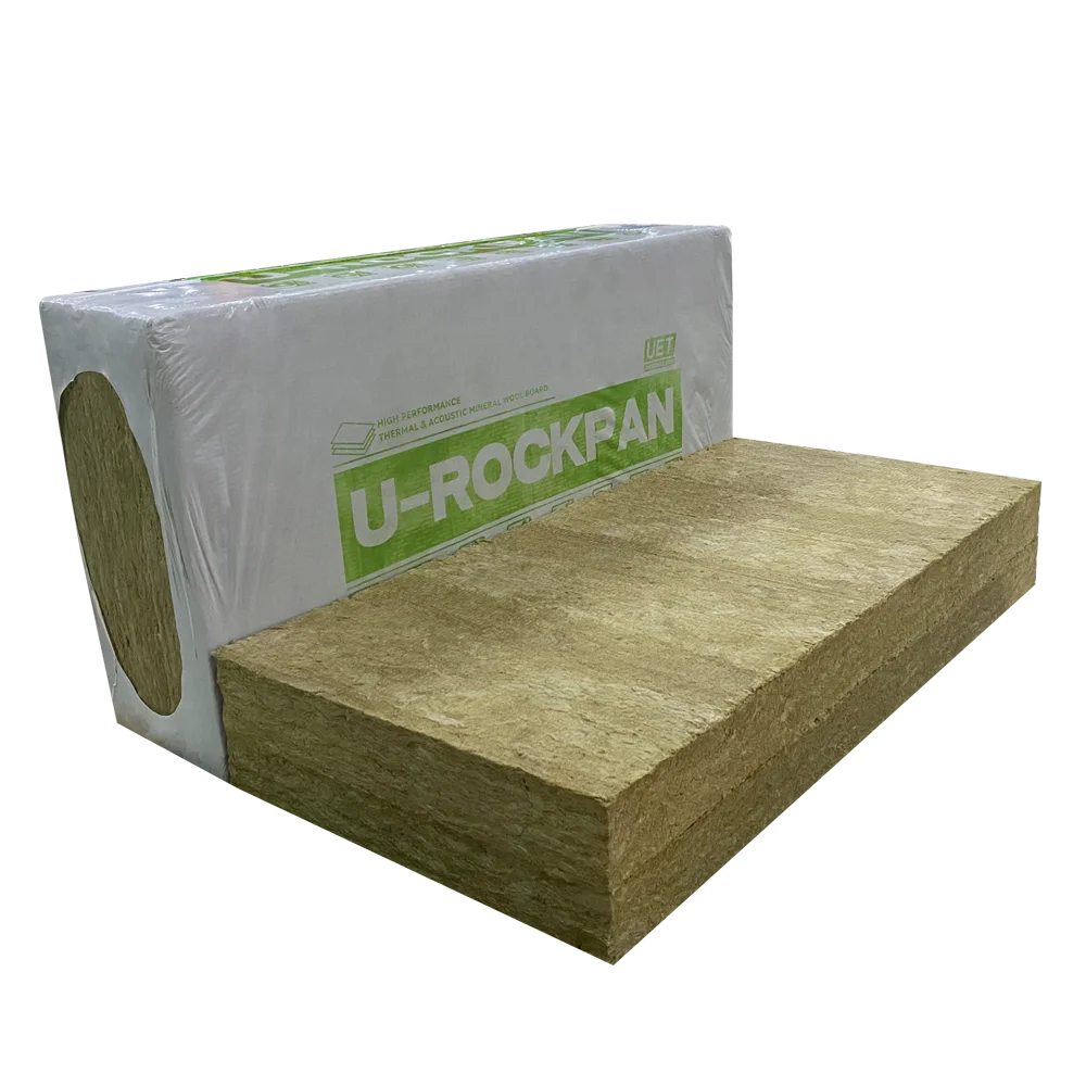 Free Sample Thermal Insulation Mineral Wool Panel 80kg/m3 40mm 60mm 100mm 120mm 180mm Basalt Fiber Stone Rock Wool Board