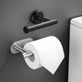 Hot Self-Adhesive Stainless Steel Bathroom Hardware Set Punch-Free Toilet Paper Holder Wall Mount Towel Rack Hooks Wall Storage
