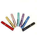 Mini Travel Perfume Atomizer 5ml Reusable Aluminum Bottles with Pump Sprayer for Skin Care Serum in Stock Packed in Carton
