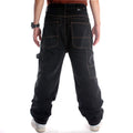 Fitspi Wholesale Hiphop Denim Jeans Street Dance Skateboard Casual Trousers Men's Loose Street Oldschool Pants Dropshipping