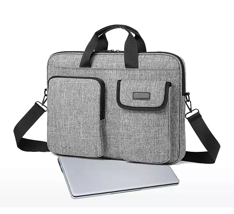 Eco-friendly Hot Selling Protect Computer New Design Office Grey New Design Laptop Sleeve With Strap