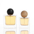High-End 30ML 50ML Square Glass Fragrance Spray Bottles with Pump Spreayer Creative Wholesale Design for Perfume Subpackage