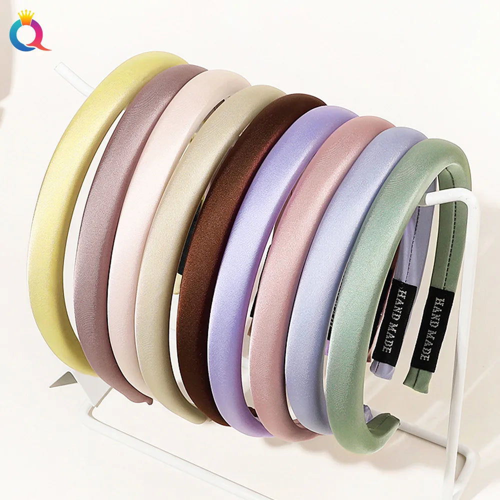 QIYUE High Cranial Top Sponge Hair Band Senior Sense Wash Face Hair Cave Hair Accessories