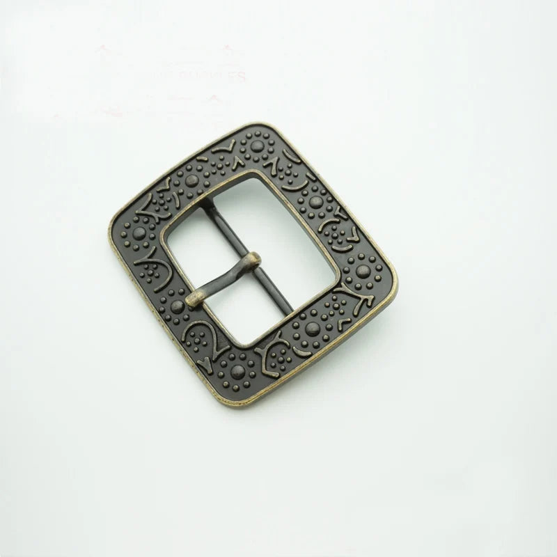 2025 New 42mm Zinc Alloy Metal Custom Center bar Buckles Western  Belt Pin Buckle