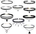 Wholesale Women Choker Necklace Gothic Necklace Lace Punk Choker Necklace