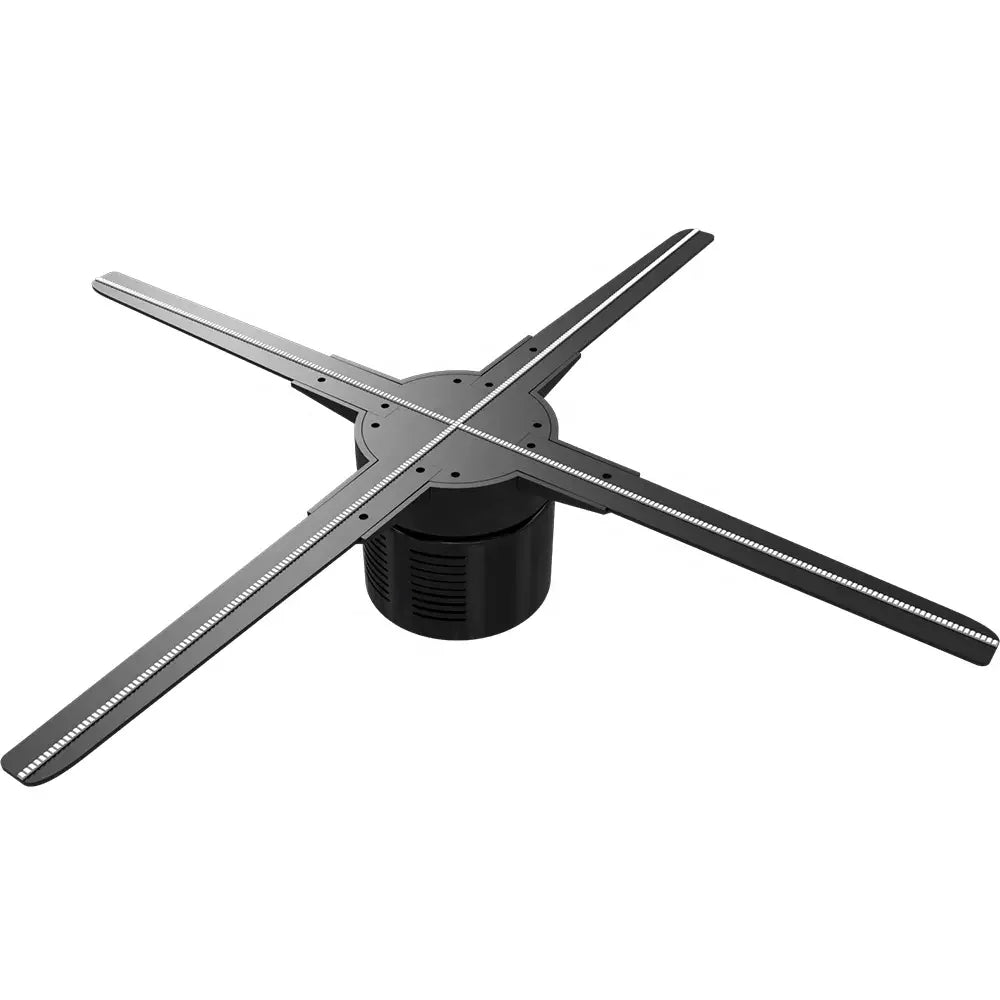 Holographic Projector Led Display Advertising Player Hologram FAN HD Resolution Splicing Holo Wall Wifi 3D 65cm 4 Blades 766pcs
