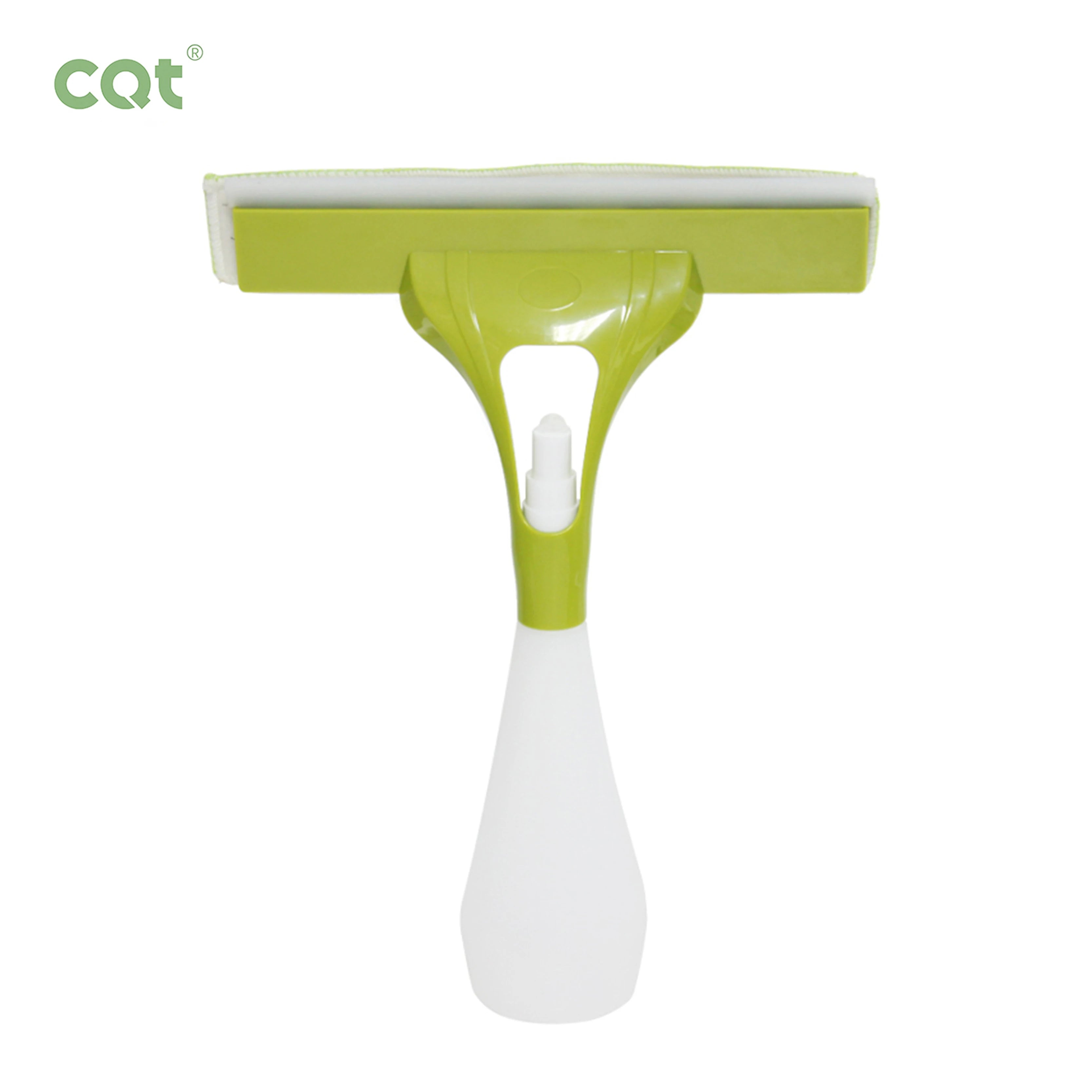 Multifunctional Window Squeegee with Mini Trigger Sprayer Plastic Handle Convenient and Easy to Use