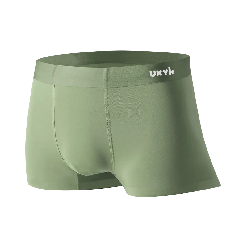 Men's Mid-Rise Boxer Shorts Breathable Underwear with Regenerated Fibers ODM Supply