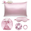 16/19/22 Momme 100% Mulberry Silk Pillow case and  SilK Bonnet Set Custom logo Gift
