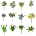 Wholesale Pvc Real Looking Artificial Succulent Plants for Home Indoor Decoration
