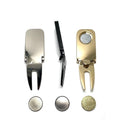 Golf Divot Tool with Stylish Metal Cigar Holder Premium Golf Products