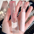 Hot Selling Pink Glossy Jelly Lip Plumping Gloss Custom Logo Private Label Wholesale Glitter Moisturizing Lipstick