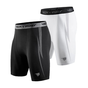 Men's Quick Dry Breathable Compression Shorts for Running Basketball Workouts Custom Logo Yoga Leggings Underwear Baselayer