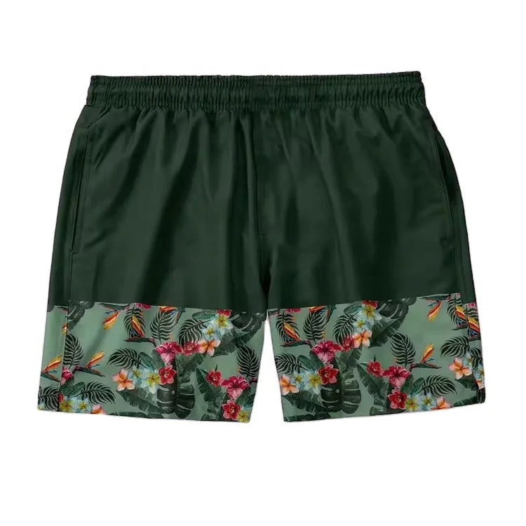 Shorts Manufacturer Custom Swim Beach Mens Shorts Drawstring Board Shorts Quick Dry Swim Trunks Mens Swimwear Beachwear Casual Wear