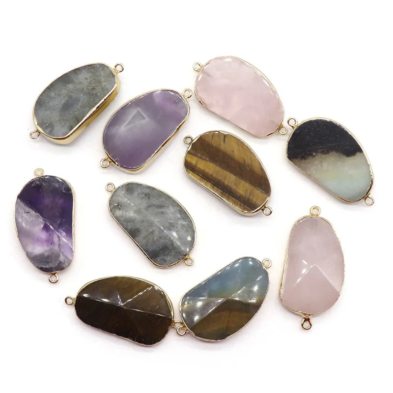 Huiying Wholesale Fashionable gemstone agate pendant Jewelry Pendant In Stock Healing Charms jewelry