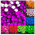 1440 Pcs Bulk Silver Base Crystal Rhinestones Non Hot Fix Flat Back Strass & Fabric Garment Rhinestones for Nails Decorations