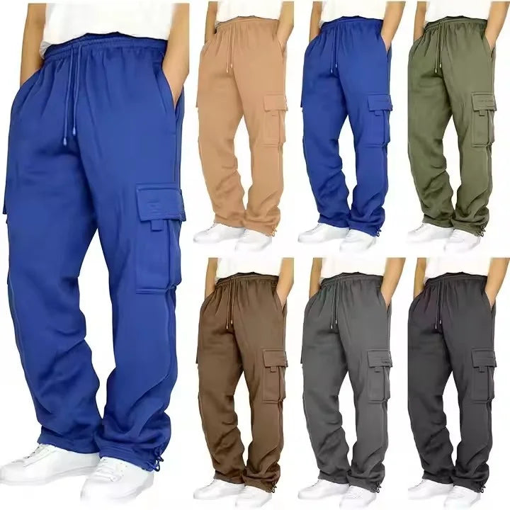 Factory Price Custom Baggy Cargo Trousers Work Pants for Men