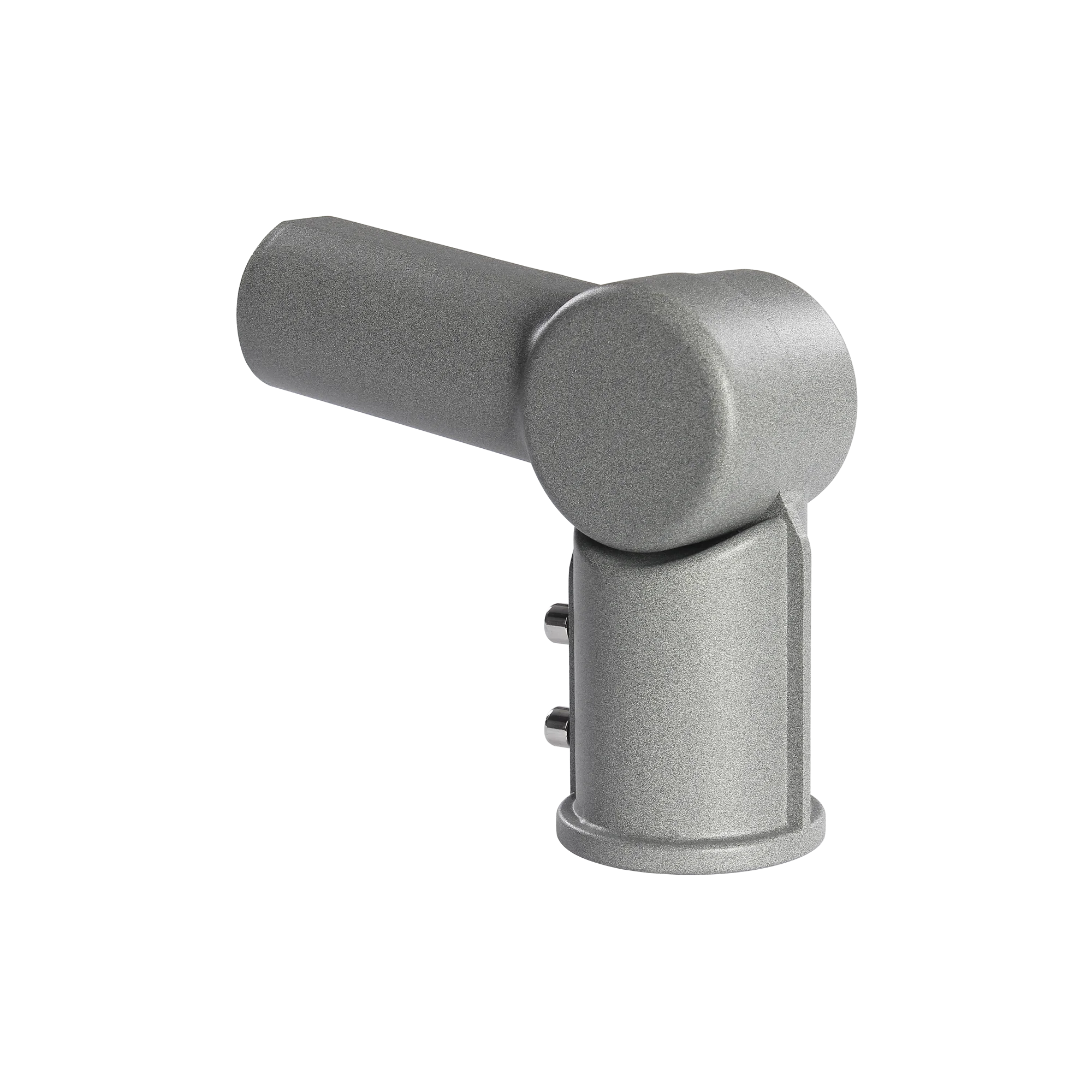 Adjustable Angle LED Solar Street Lights Adapter 50mm Aluminium Bracket Arm Adapters for Vertical Pole Lighting Accessories