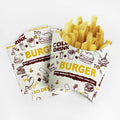 Longworld Brown Kraft 16oz French Fries Scoop Holder Snack Food Grade Paper Cups Chip Cup with Low Moq