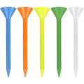 Custom Logo Colorful Print Bulk Durable Bamboo Golf Tees Reusable Big Cup Tees