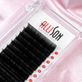 Private Label 0.03 0.05 0.07 Individual Lash Supplier Soft Matte Black Volume Lash Trays C D Fluffy Cashmere Eyelash Extensions