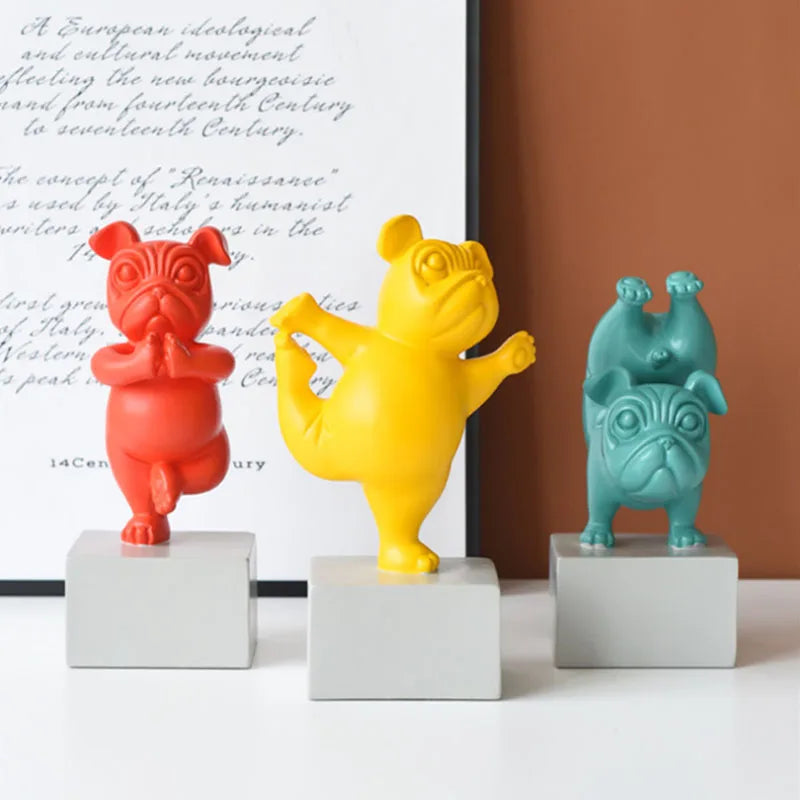 Adorable Puppy Resin Sculpture for Home Decoration for Kids Room & Nursery Bulk Custom Orders for Children's Gift Stores