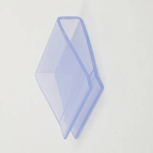 Clear PVC Plastic Extrusion Profile Plastic Strip Price Promotion Display Label Clip Price Label Holder of Supermarket Shelves