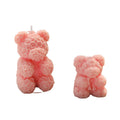 Valentine's Day Gift Handmade Roses Bear Aroma Candle Soy Wax Creative Scented Candles