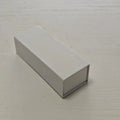 Luxury Black Book Shaped Rigid Cardboard Foldable Gift Box with Magnetic Closure and Foam Liner Custom Packaging Boxes