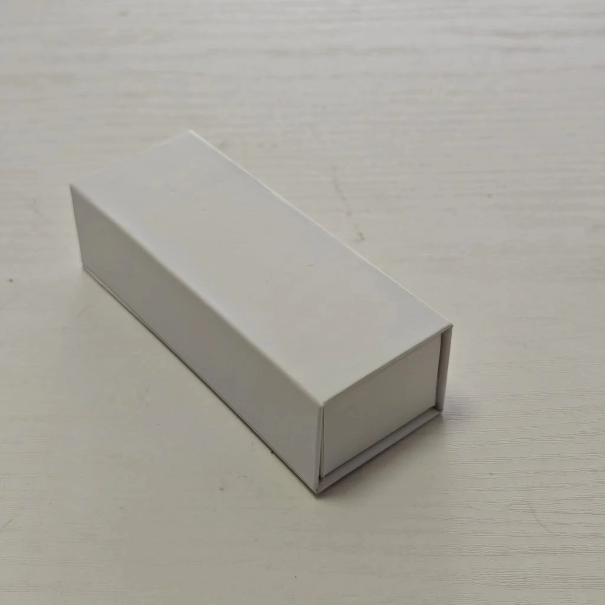 Luxury Black Book Shaped Rigid Cardboard Foldable Gift Box with Magnetic Closure and Foam Liner Custom Packaging Boxes