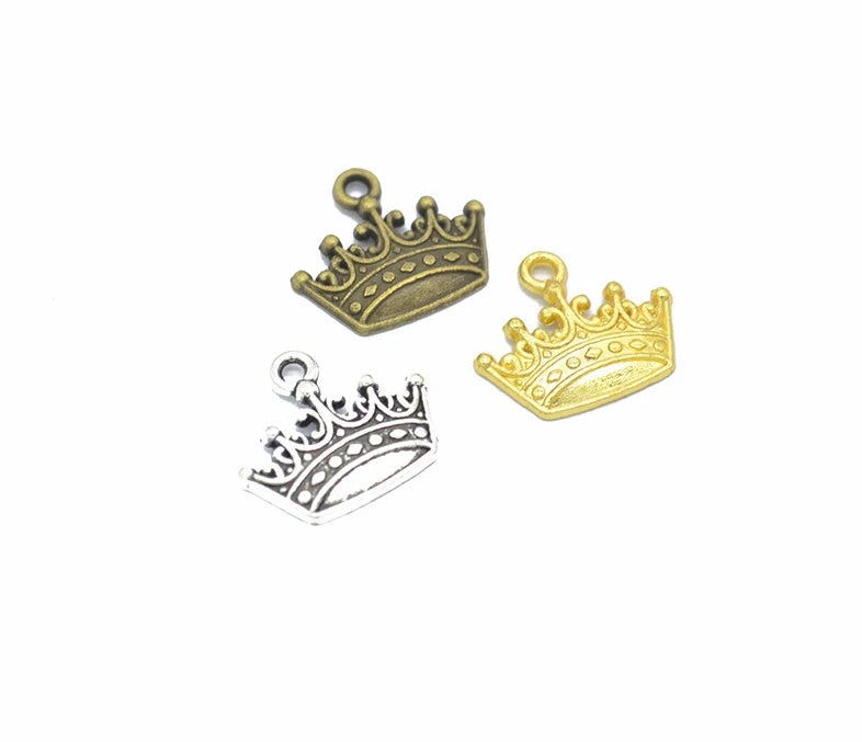 AA00260 Fashion Crown Pendant Women Men Jewelry Accessories king Crown Charm