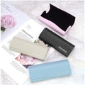 New High End Compression Mirror Box Small and Fresh Wholesale Customization Spectacle Case