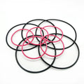 Heat and High Temperature Resistance FKM 2"3"4" Fig206 Rubber O Rings for Hammer Union