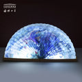 2025 Book Lamp Atmosphere Night Light Holiday Gift Fan-Shaped Table Folding Paper Lamp Creative Gift Wholesale Corporate Gifts