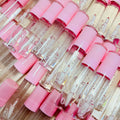 Pink Lip Gloss Tube Custom logo Nude Lip Gloss Vendor