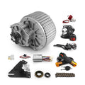 DIY 24v 36v 450w Electric Bicycle Brush Motor Install on the Right Side Kit