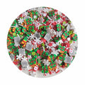 Mixed Christmas Gift Box for Clay Crafts Including Santa Snowflake Letter Polymer Hot Clay Slices Sprinkles Slime Filling DIY