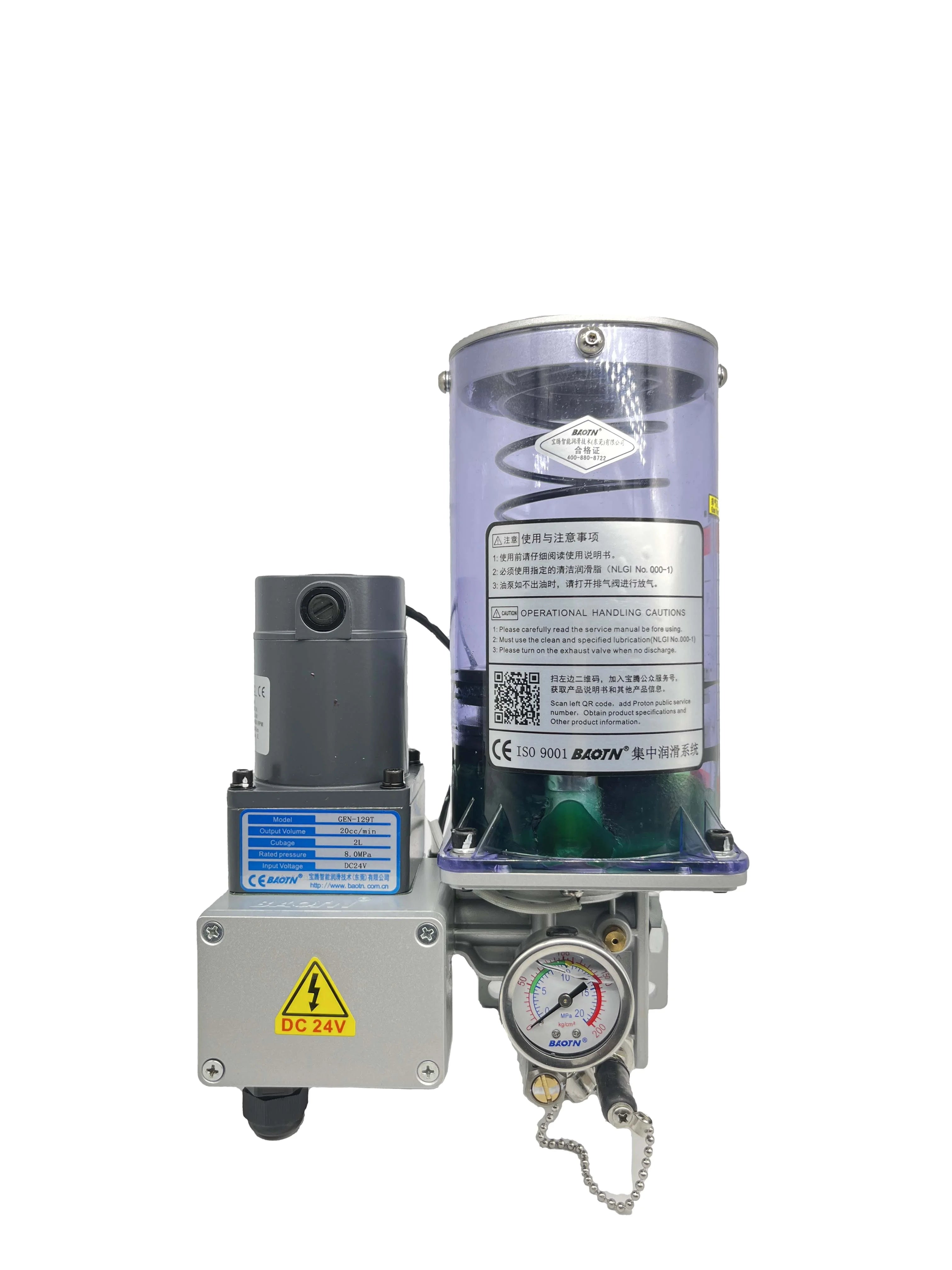 BAOTN GEN 220V 2L Lubricating Auto Grease Pump Volumetric Automatic Grease Lubrication Systems