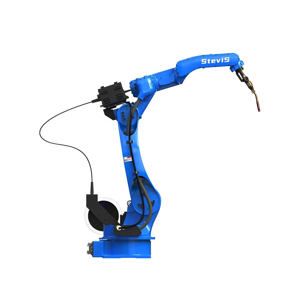 Welding Automation Robot with Positioner Customized Design MIG Automatic Robot Welding Machine for Aluminum Ladders Processing MegaBDM