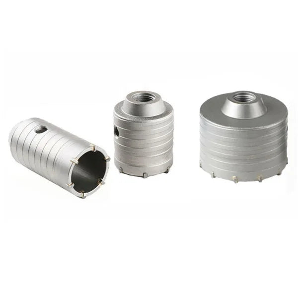 Evian Tools Supply Core Drill Bit Wall Hole Saw Cutter 45# Seamless Steel 26~160mm Diameter Tile Air Conditioning Drilling