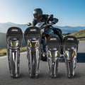 4 in 1 KNEE and ELBOW BODY GUARD SET Night Reflection Accessories Equipment Motorcycle Racing Protective Gear